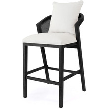 68cm Vaskar Oak Wood Barstool