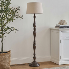 Bartholomew Resin & Linen Floor Lamp