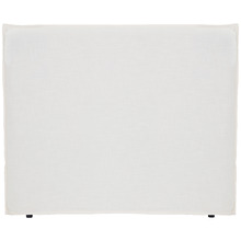 Diablo Bedhead with Linen-Look Slipcover