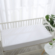 Bamboo-Blend Jersey Waterproof Cot Mattress Protector