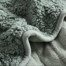 Sherpa & Fleece Reversible Heated Throw