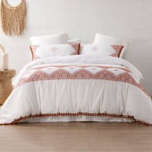 Rust Liberty Cotton Quilt Cover Set
