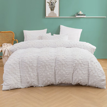 White Fletcher Quilt Cover Set