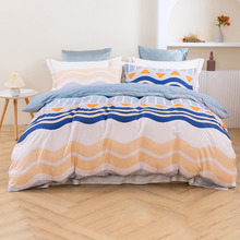 Capri Cotton Sateen Reversible Quilt Cover Set