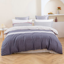 Tommy Cotton Reversible Quilt Cover