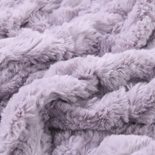 Extra Large Faux Fur Heated Throw