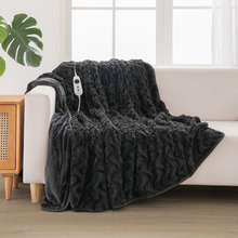 Extra Large Faux Fur Heated Throw