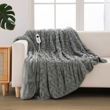 Extra Large Faux Fur Heated Throw