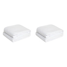 Waterproof Cotton Jersey Mattress Protectors (Set of 2)