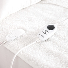 Fleece Top Long Single Electric Under Blanket