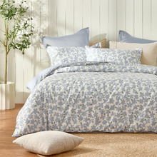 Eden Reversible Cotton Twill Quilt Cover Set