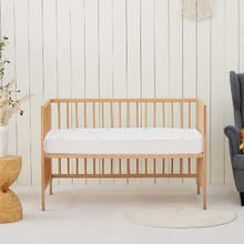 Bamboo-Blend Knitted Waterproof Cot Mattress Protector