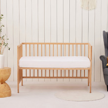 Bamboo-Blend Jersey Waterproof Cot Mattress Protector