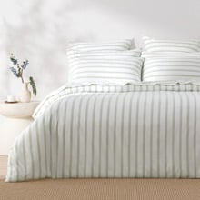 Sage Beau Yarn-Dyed Washed Cotton Quilt Cover Set