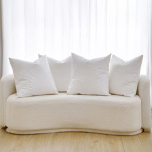 Amelia Duck Feather Square Cushion Inserts (Set of 4)
