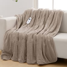 Coral Fleece Heated Throw