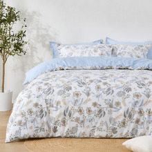 Hansen Reversible Cotton Quilt Cover Set