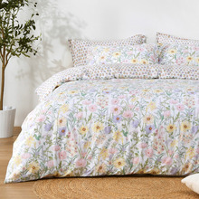 Connie Reversible Cotton Quilt Cover Set