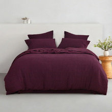 Cherry Delphine Seersucker Quilt Cover Set