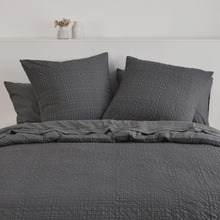 Delphine Seersucker European Pillowcases (Set of 2)