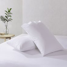 Ropert 300TC Cotton Percale Pillowcases (Set of 2)