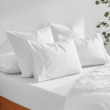 Ropert 300TC Cotton Percale Pillowcases (Set of 2)