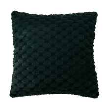 Elior Textured Faux Fur Cushion
