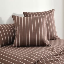 Striped Lili Microfibre European Pillowcases (Set of 2)