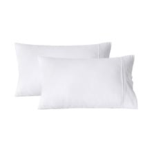 Washed Microfibre Standard Pillowcases (Set of 2)