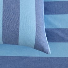 Stripe Noa Yarn-Dyed Washed Cotton European Pillowcases (Set of 2)