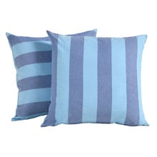 Stripe Noa Yarn-Dyed Washed Cotton European Pillowcases (Set of 2)