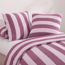 Stripe Noa Yarn-Dyed Washed Cotton European Pillowcases (Set of 2)