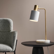 Gold Mali Metal Desk Lamp