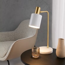 Gold Mali Metal Desk Lamp