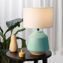 Turquoise Willow Ceramic Table Lamp