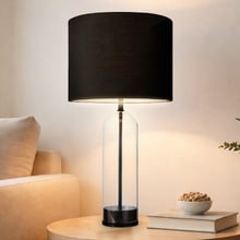 Tall Stella Glass Table Lamp
