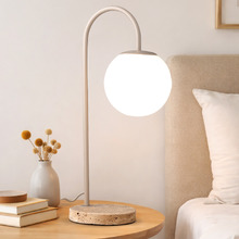 Lennon Travertine Table Lamp