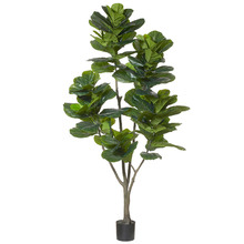 Potted Faux Fiddle Tree