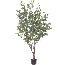180cm Potted Faux Eucalyptus Trees (Set of 2)