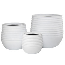 3 Piece Ryker Stonelite Planter Set