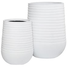 2 Piece Ryker Stonelite Planter Set