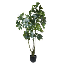 150cm Potted Faux Umbrella Tree
