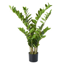 90cm Potted Faux Zanzibar Gem Plant