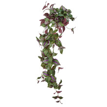 109cm Faux Hanging Wandering Jew Bush