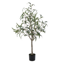127cm Potted Faux Eucalyptus Tree