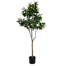 180cm Potted Faux Lemon Tree