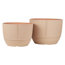 2 Piece Hugh Seam Planter Set