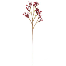 77cm Red Faux Kangaroo Paw Spray