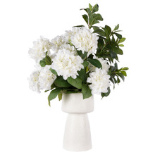 78cm Faux Hydrangea with Ceramic Vase