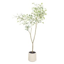 150cm Potted Faux Ficus Tree